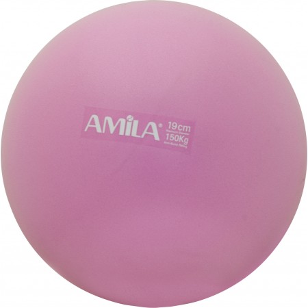 Amila Μπάλα Γυμναστικής Amila Pilates Ball 19Cm Ροζ 