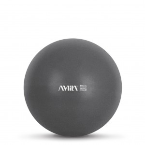 Amila Μπάλα Γυμναστικής Amila Pilates Ball 19Cm Μαύρη Bulk (95805)