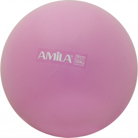 Amila Μπάλα Γυμναστικής Amila Pilates Ball 19Cm Ροζ Bulk 