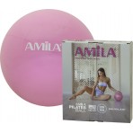 Amila Μπάλα Γυμναστικής Amila Pilates Ball 25Cm Ροζ (95817)