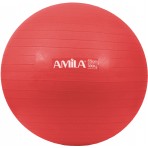 Amila Μπάλα Γυμναστικής Amila Gymball 75Cm Κόκκινη (95866)
