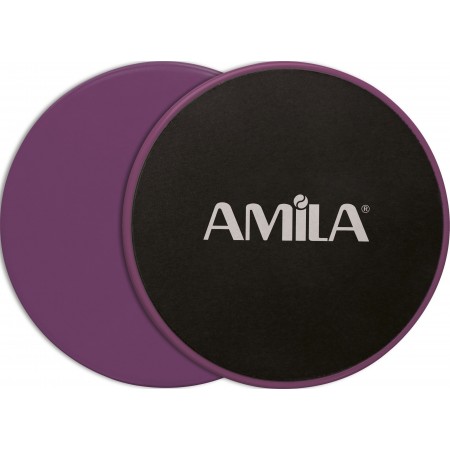 Amila Δίσκοι Ολίσθησης Amila Gliding Pads Μωβ 