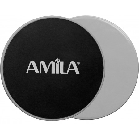 Amila Δίσκοι Ολίσθησης Amila Gliding Pads Γκρι 