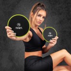 Amila Δίσκοι Ολίσθησης Amila Gliding Pads Lime (95954)