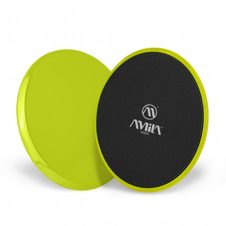 Amila Δίσκοι Ολίσθησης Amila Gliding Pads Lime 