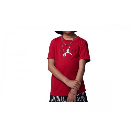 Jordan Παιδικό Κοντομάνικο T-Shirt Κόκκινο