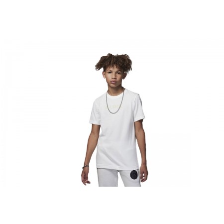 Jordan Paris Saint Germain Παιδικό T-Shirt Λευκό (95C909 782)