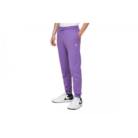 Jordan Brooklyn Fleece Παιδικό Παντελόνι Φόρμας Μωβ