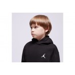 Jordan Brooklyn Fleece Essentials Παιδικό Φούτερ Μαύρο