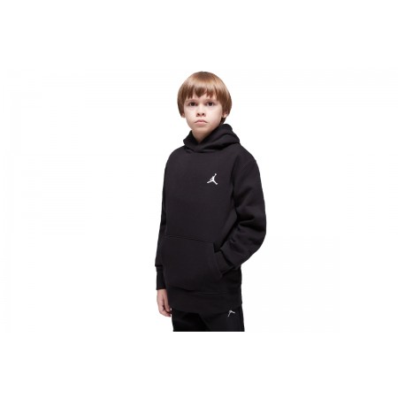 Jordan Brooklyn Fleece Essentials Παιδικό Φούτερ Μαύρο