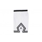 Jordan Sport Dri-Fit Diamond Παιδική Μπασκετική Βερμούδα Λευκή, Μαύρη