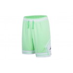 Jordan Dri-FIT Sport Diamond Παιδική Μπασκετική Βερμούδα Λαχανί