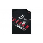 Jordan Παιδικό Κοντομάνικο T-Shirt Μαύρο