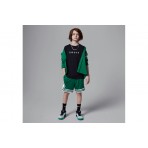 Jordan Jumpman Air Embroidered Logo Παιδικό Κοντομάνικο T-Shirt Μαύρο