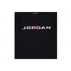 Jordan Baseline Longsleeve Tee Παιδική Μακρυμάνικη Μπλούζα Μαύρη