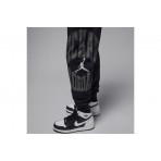 Jordan MVP Jumpman Fleece Παιδικό Παντελόνι Φόρμας Μαύρο, Ανθρακί