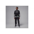 Jordan MVP Jumpman Fleece Παιδικό Παντελόνι Φόρμας Μαύρο, Ανθρακί