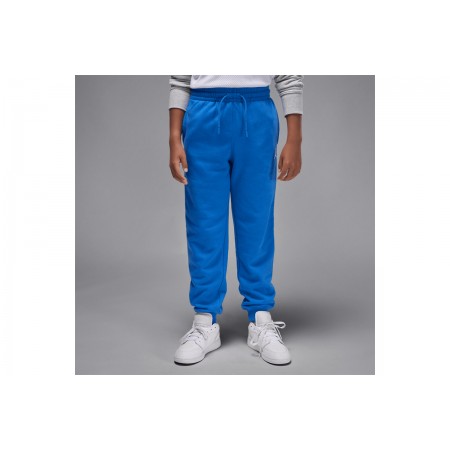 Jordan Brooklyn Fleece Παιδικό Παντελόνι Φόρμας Μπλε