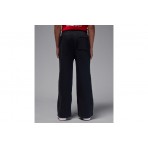 Jordan Brooklyn Essentials Open Fleece Παιδικό Παντελόνι Φόρμας Μαύρο