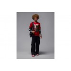 Jordan Brooklyn Essentials Open Fleece Παιδικό Παντελόνι Φόρμας Μαύρο