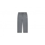 Jordan Brooklyn Essentials Open Fleece Παιδικό Παντελόνι Φόρμας Γκρι