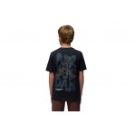 Jordan 23 Παιδικό Κοντομάνικο T-Shirt Μαύρο, Ανθρακί, Χρυσό