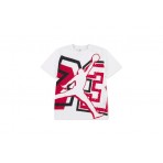 Jordan 23 Splitter Παιδικό Κοντομάνικο T-Shirt Λευκό, Κόκκινο, Μαύρο