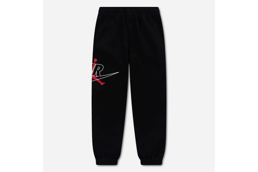 Jordan MJ Jumpman Air Παιδικό Παντελόνι Φόρμας Μαύρο, Λευκό, Κόκκινο