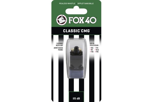Amila Σφυρίχτρα Fox40 Classic Cmg Μαύρη (96000008)