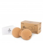 Amila Κύλινδρος Αποθεραπείας Dhara Cork Peanut Φ8X16 Cm Από Φελλό (96809)