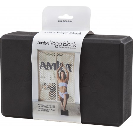 Amila Τούβλο Yoga Amila Brick Μαύρο 