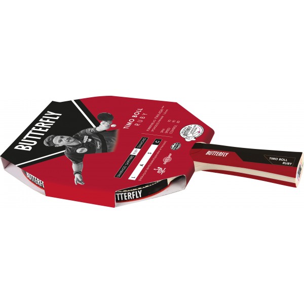 Amila Ρακέτα Ping Pong Butterfly Timo Boll Ruby (97165)