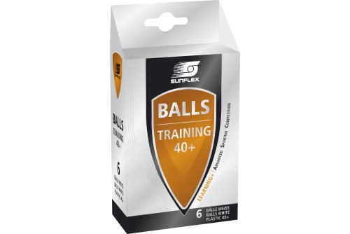 Amila Μπαλάκια Ping Pong Sunflex Training Pvc 6 Τεμάχια (97250)