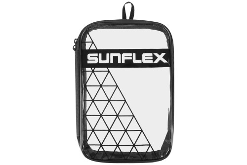 Amila Θήκη Ρακετών - Μπαλών Ping Pong Sunflex Double Διάφανη (97272)