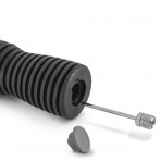 Amila Τρόμπα Χεριού Αλουμινίου 25,7Cm Διπλής Ενέργειας 40 Psi (97404)