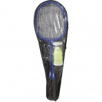 Amila Σετ Ρακετών Badminton Amila 605 Με Πολύχρωμα Φτερά (98527)
