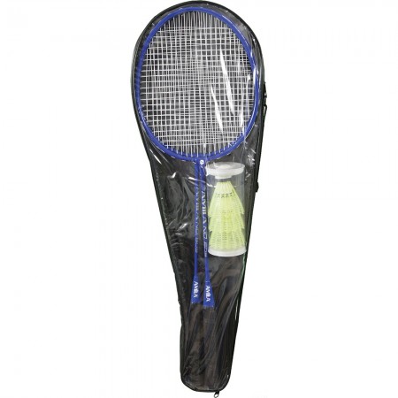 Amila Σετ Ρακετών Badminton Amila 605 Με Πολύχρωμα Φτερά 