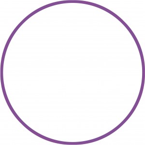 Amila Χούλα-Χουπ Hq 70Cm - Φ19Mm - 280Gr, Μωβ (98813)
