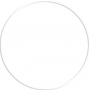 Amila Χούλα-Χουπ Hq 70Cm - Φ19Mm - 280Gr, Λευκό (98814)