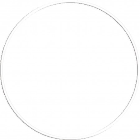 Amila Χούλα-Χουπ Hq 70Cm - Φ19Mm - 280Gr, Λευκό 
