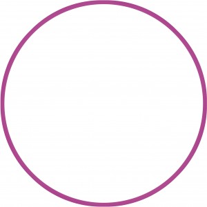 Amila Χούλα Χουπ Hq 80Cm - Φ19Mm - 330Gr, Φούξια (98815)
