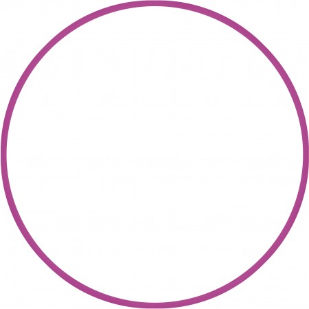 Amila Χούλα Χουπ Hq 80Cm - Φ19Mm - 330Gr, Φούξια 