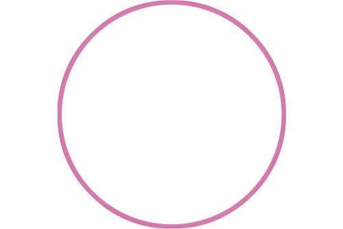 Amila Χούλα Χουπ Hq 80Cm - Φ19Mm - 330Gr, Ροζ (98816)