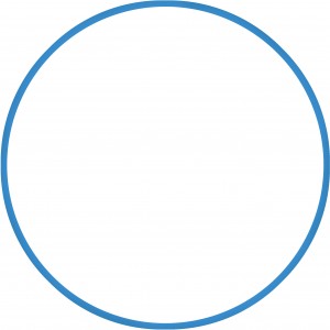 Amila Χούλα Χουπ Hq 80Cm - Φ19Mm - 330Gr, Μπλε (98818)