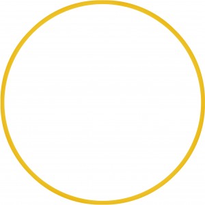 Amila Χούλα Χουπ Hq 80Cm - Φ19Mm - 330Gr, Κίτρινο (98820)