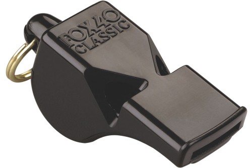 Amila Σφυρίχτρα Fox40 Classic Μαύρη (99000008)
