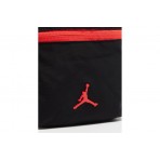 Jordan Airborne Festival Τσαντάκι Χιαστί - Ώμου Μαύρο, Ροζ Φλούο