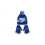 Nike Σετ Σκουφάκι Χειμερινό Με Γάντια Παιδικό (9A2695 U89)