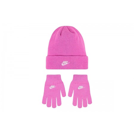 Nike 2 Piece Set Σκουφάκι - Γάντια Χειμερινά 