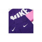 Nike Wordmark Colorblock Παιδικό Χειμερινό Σετ Σκουφάκι - Γάντια